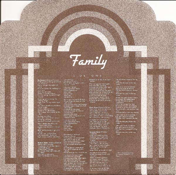 LP Inner Sleeve, Family - Bandstand (+4)